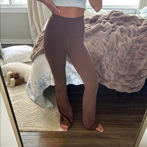 Lululemon Athletica Brown Boot Cut Yoga Pants